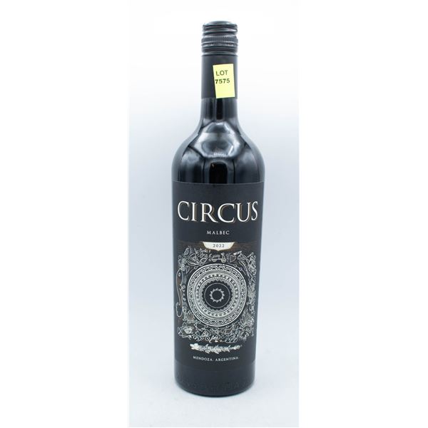 2022 CIRCUS MALBEC 750ML 13.5%
