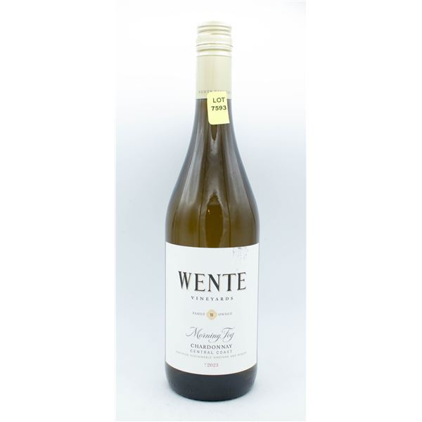 2023 WENTE MORNING FOG CHARDONNAY 750ML 13.5%