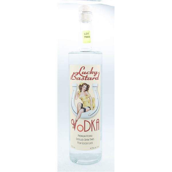 LUCKY BASTARD PREMIUM VODKA 750ML 40%