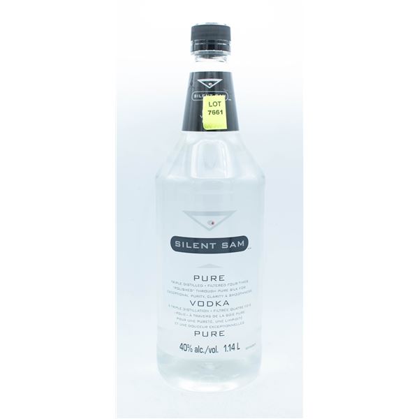 SILENT SAM PURE VODKA 1.14L 40%