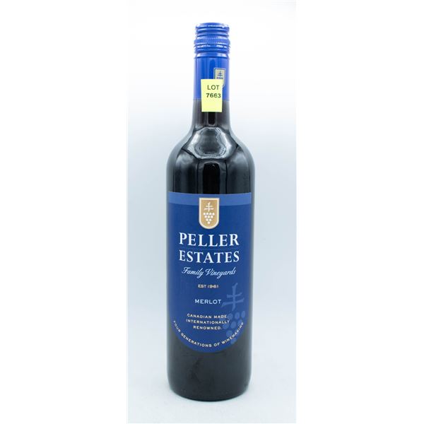 PELLER ESTATES FAMILY VINEYARD MERLOT 750ML 12.5%
