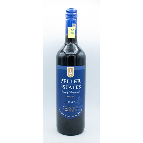 PELLER ESTATES FAMILY VINEYARD MERLOT 750ML 12.5%