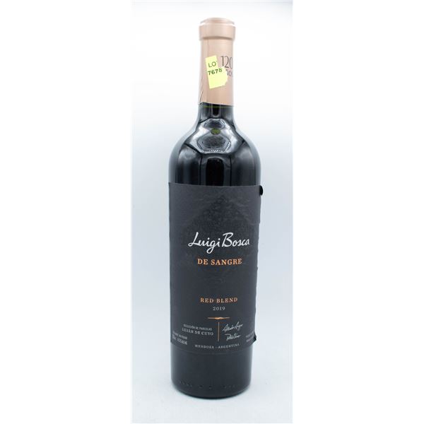 2019 LUIGI BOSCA DE SANGRE RED BLEND 750ML 14.3%