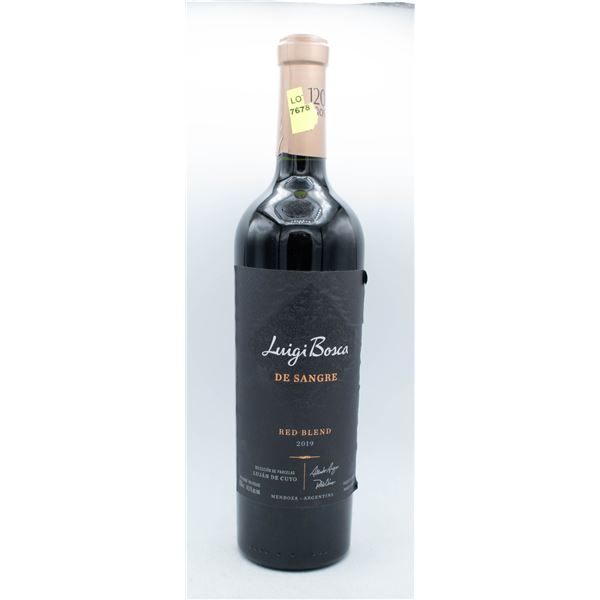 2019 LUIGI BOSCA DE SANGRE RED BLEND 750ML 14.3%
