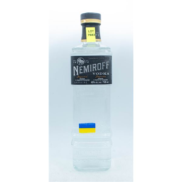 NEMIROFF IMPORTED PREMIUM VODKA 11 FILTRATION