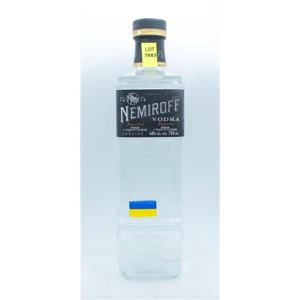 NEMIROFF IMPORTED PREMIUM VODKA 11 FILTRATION