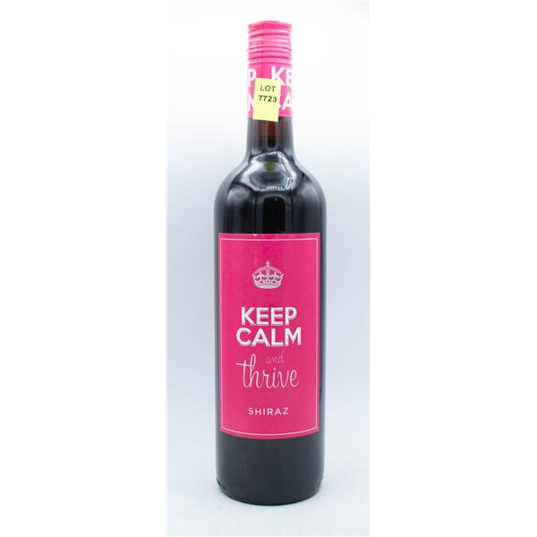 KEEP CALM AND THRIVE SHIRAZ 750ML 13%