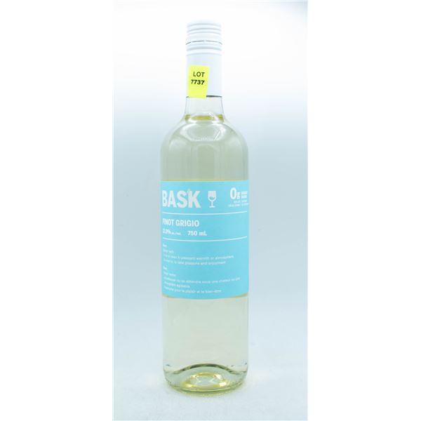BASK 0G SUGAR PINOT GRIGIO 750ML 12%