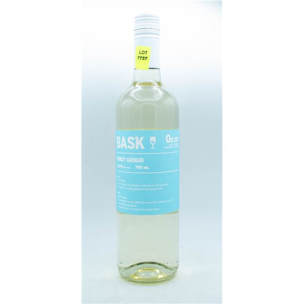BASK 0G SUGAR PINOT GRIGIO 750ML 12%