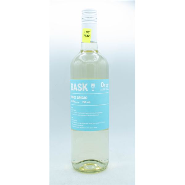 BASK 0G SUGAR PINOT GRIGIO 750ML 12%