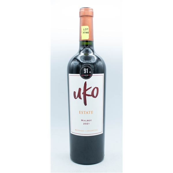 2021 UKO ESTATE MALBEC 750ML 13%