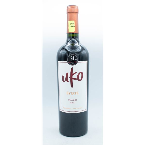 2021 UKO ESTATE MALBEC 750ML 13%