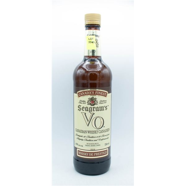 SEAGRAMS VO CANADIAN WHISKY 750ML 40%