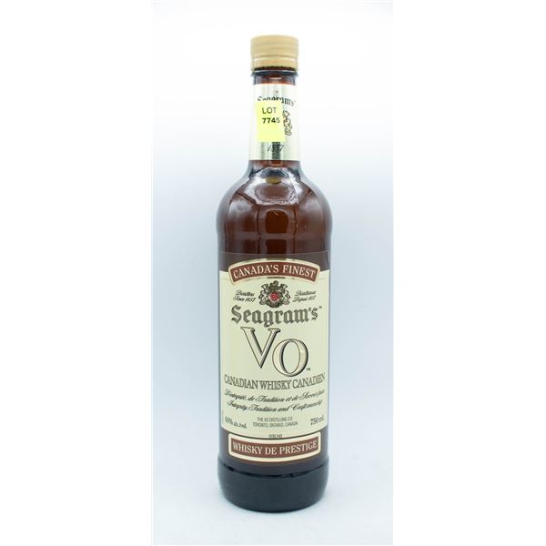 SEAGRAMS VO CANADIAN WHISKY 750ML 40%