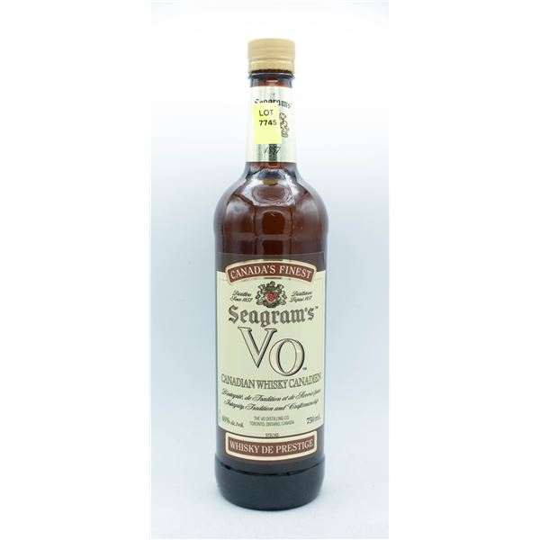 SEAGRAMS VO CANADIAN WHISKY 750ML 40%