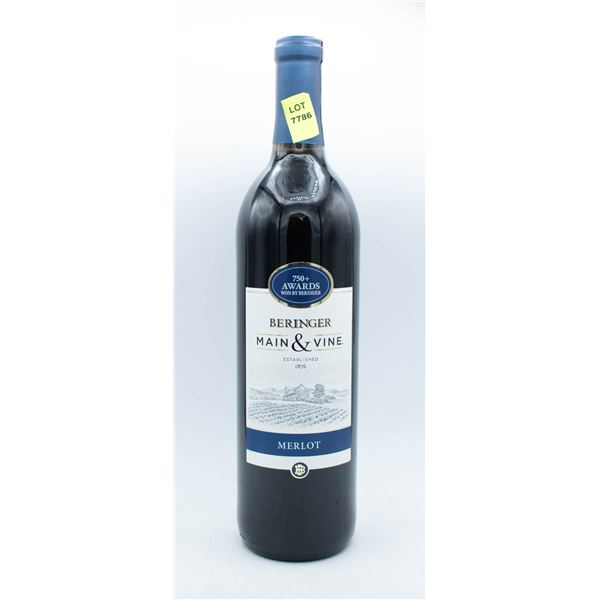 BERINGER MAIN & VINE MERLOT 75ML 12.5%