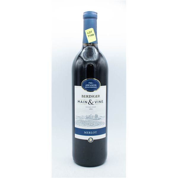 BERINGER MAIN & VINE MERLOT 75ML 12.5%
