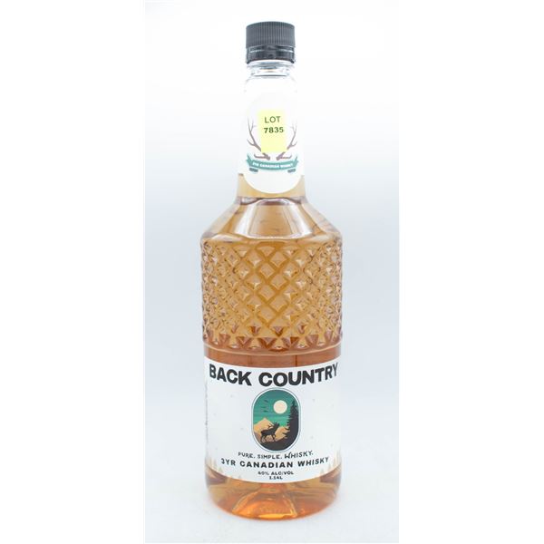 BACK COUNTRY 3 YEAR AGED CANADIAN WHISKY 1.14L