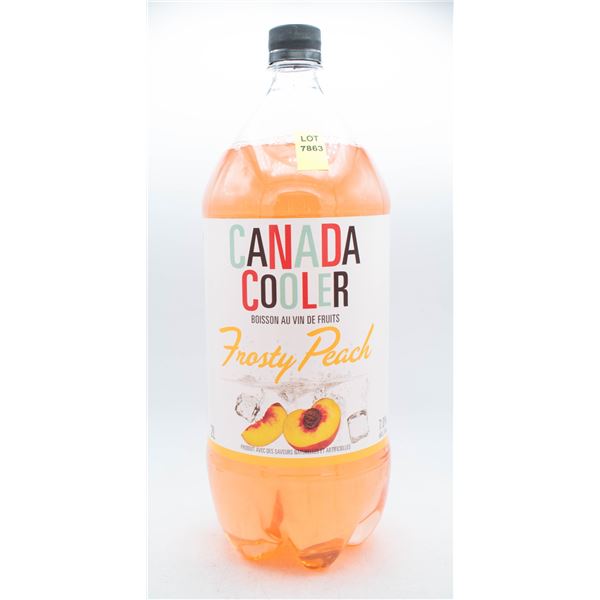 CANADA COOLER FORSTY PEACH FRUIT WINE COOLER 2L 7%