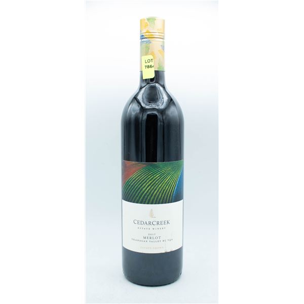 2017 CEDAR CREEK ESTATE WINERY MERLOT 750ML 14.5%