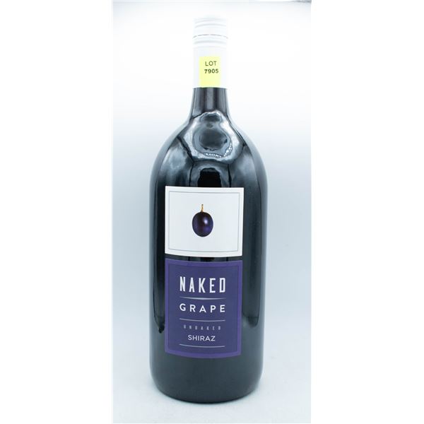 NAKED GRAPE UNOAKED SHIRAZ 1.5L 12.5%