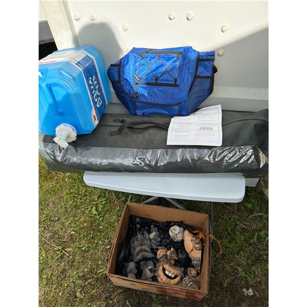 Woods Hex Dome Screen House, Canvas Cooler, &