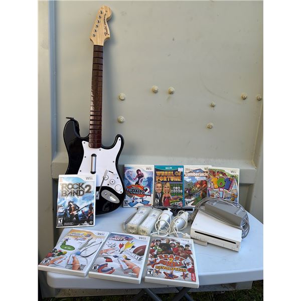 Nintendo Wii Console Bundle With Games