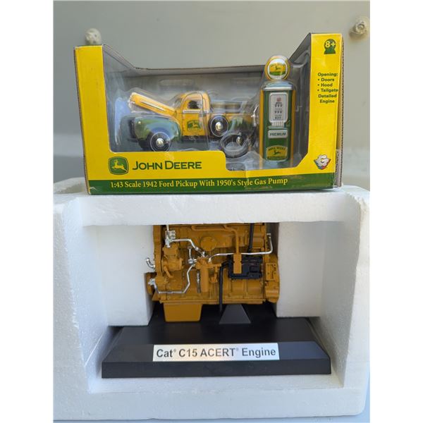 John Deere Ford Pickup & Cat C15 Engine Model