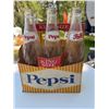 Image 1 : Pepsi King Size 10 Oz Glass Bottles with Cart
