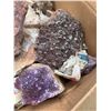 Image 2 : Amethyst and Quartz Mineral Specimens
