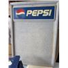 Image 2 : Pepsi-Cola Advertising Lot: Clock, Sign, Crib