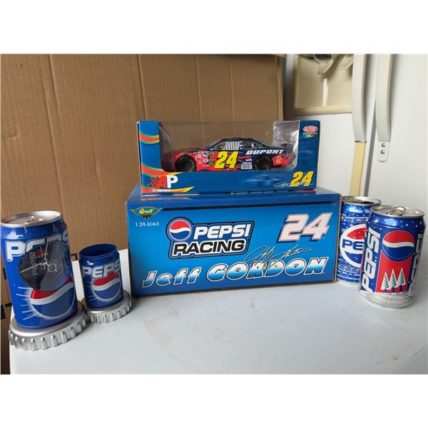 Pepsi Collectibles and Jeff Gordon Car Lot