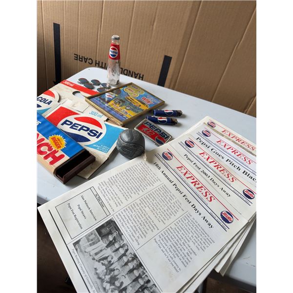 Pepsi and Nestlé Memorabilia Collection