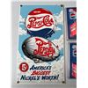 Image 2 : Pepsi-Cola Sign and Die-Cast Cars Set