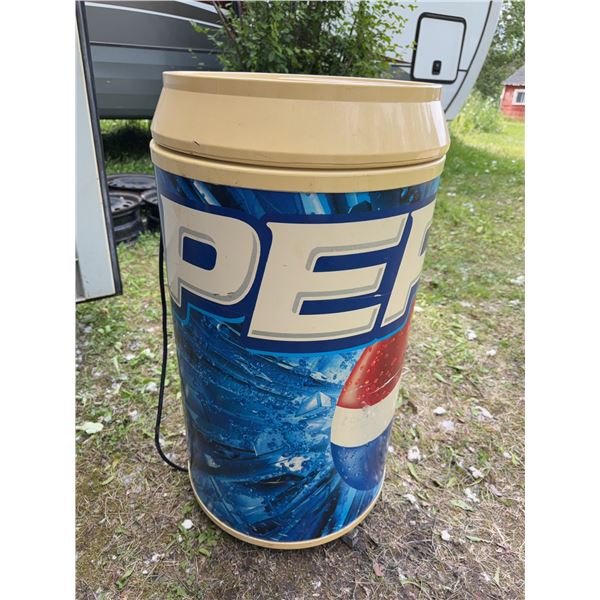 Pepsi Cooler 32-Inch Barrel Style
