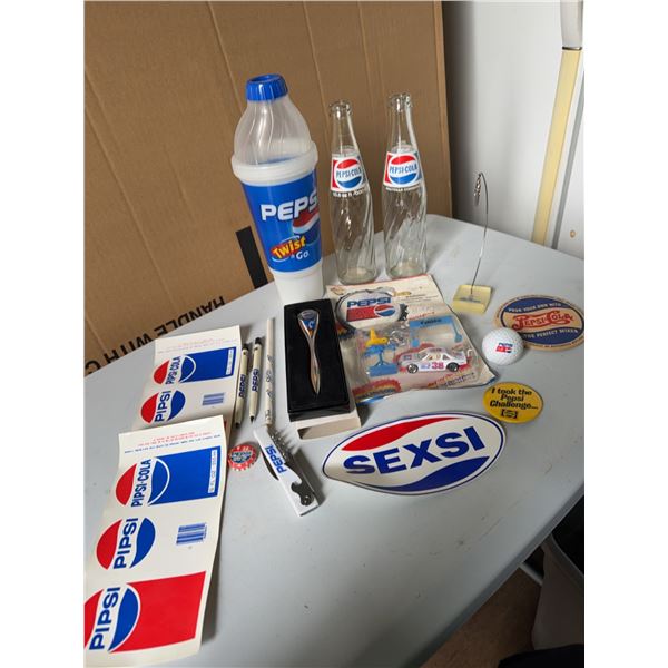 Pepsi Memorabilia and Collectibles Lot