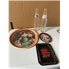 Image 1 : Pepsi-Cola Collectible Tray and Bottles Set