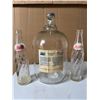 Image 1 : Pepsi Cola Glass Bottles and Syrup Jug