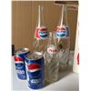Image 3 : Pepsi Collectibles Lot With Bottles, Cans, &