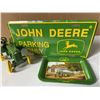 Image 3 : John Deere Collectible Lot: Tractor, Sign, &