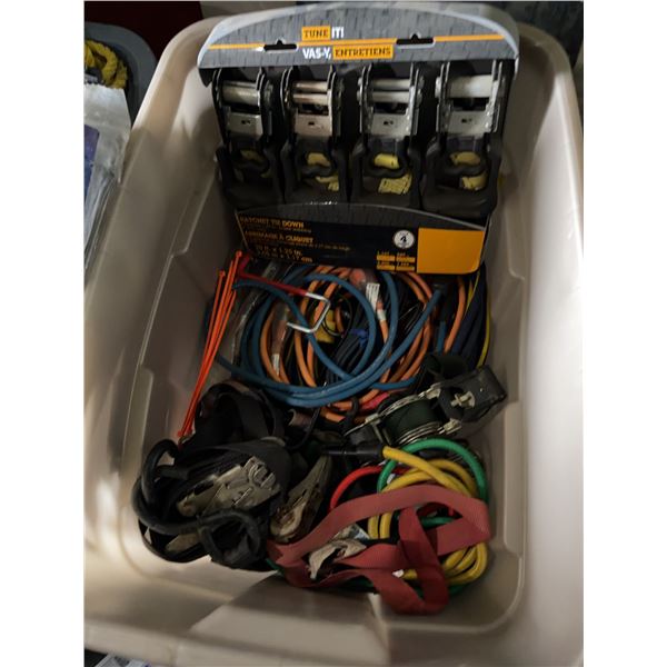 Utility Cords, Ratchet Straps, and Cable Ties