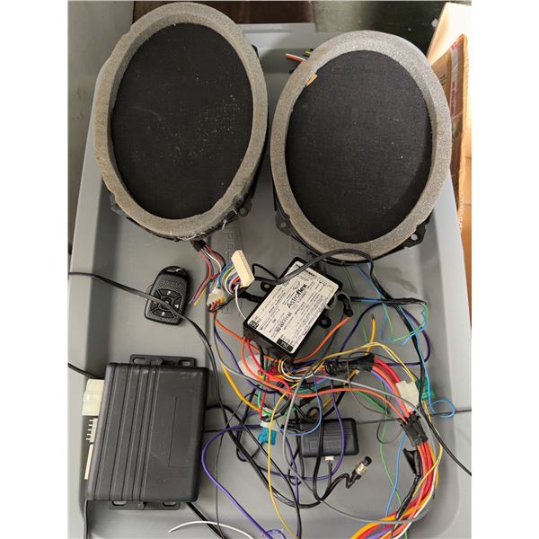 Car Speaker Pair and Astroflex Module Lot