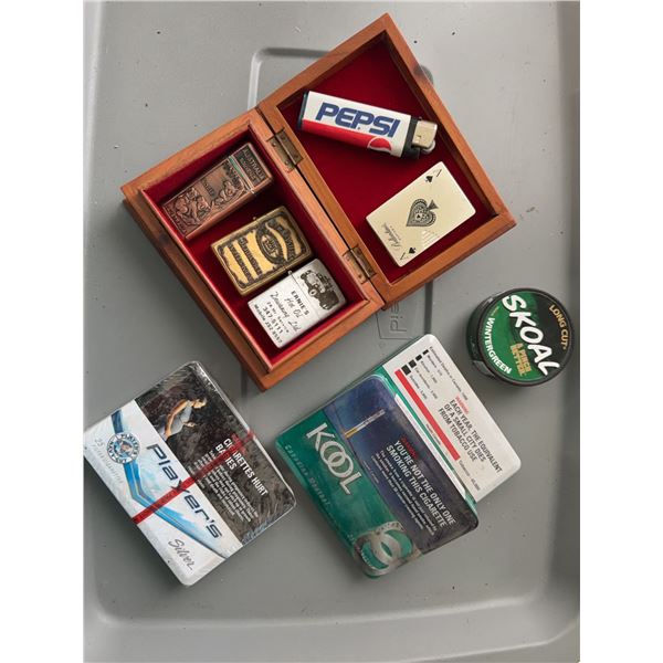 Novelty and Zippo Lighters