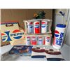 Image 1 : Pepsi Memorabilia Lot With Light Sets