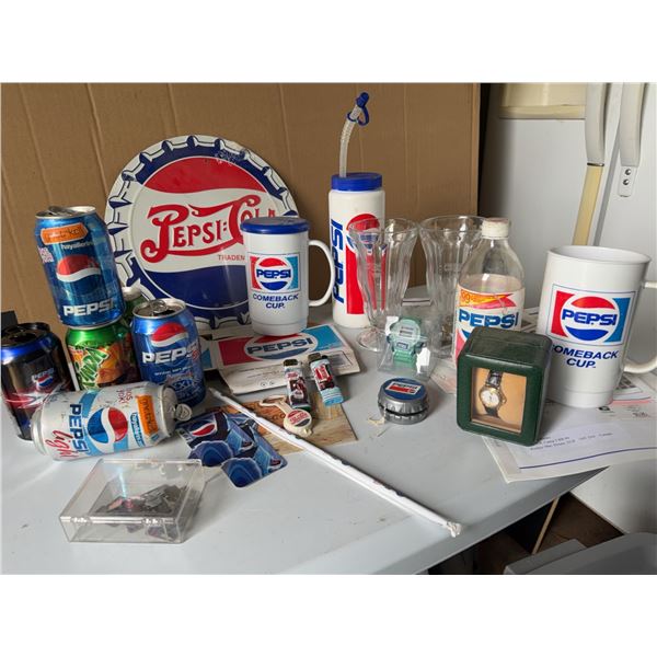 Pepsi Memorabilia Collection Lot
