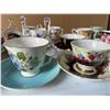 Image 6 : Bone China Teacup and Saucer Sets