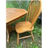 Image 2 : Oak 48” x 36” Dining Table with 2 Chairs