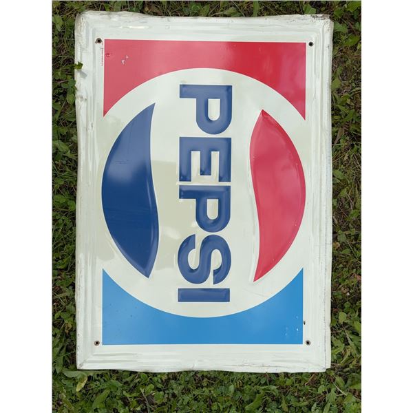 Pepsi Metal Sign 20" x 28"