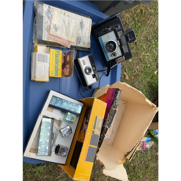 Polaroid Colorpack III & Kodak 134 Camera Set