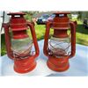 Image 1 : 2 x Winged Wheel No. 400R Lanterns